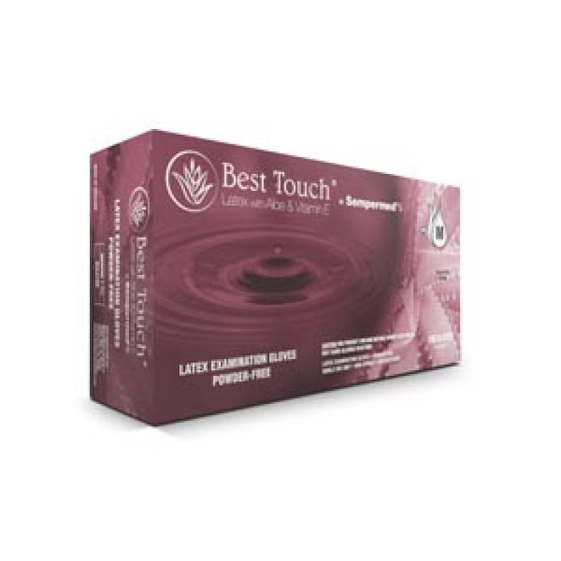Sempermed USA BTLA103 Exam Glove, Latex, Coated with Aloe & Vitamin E, Powder Free (PF), Medium, 100/bx, 10 bx/cs (60 cs/plt) (Temporarily Unavailable for Sale - No Estimated Date of Availability)