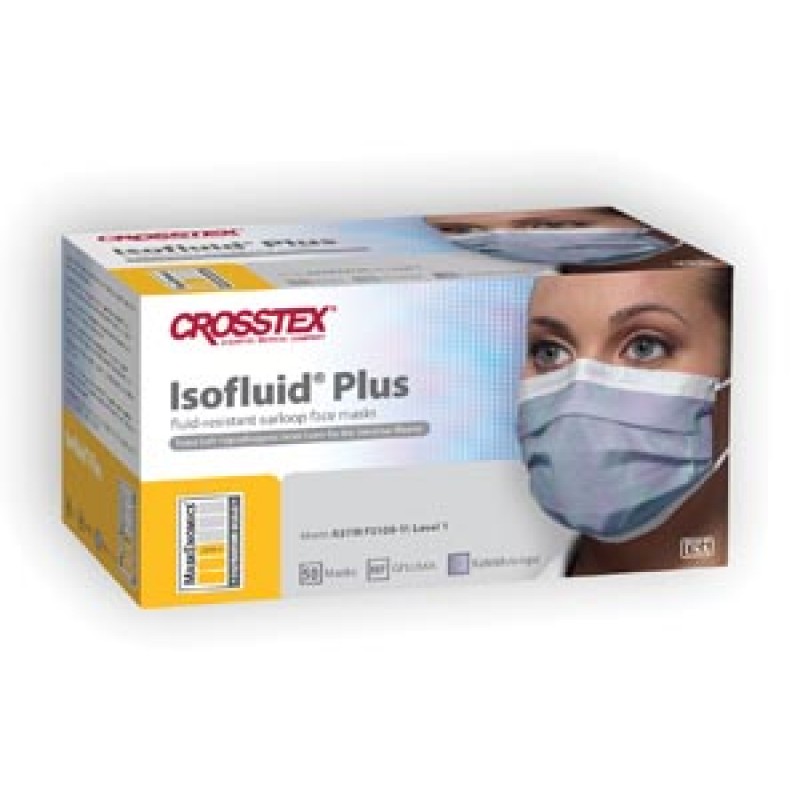 Crosstex International GPLUSKA ASTM Level 1 Mask, Latex Free (LF), Kaleidoscope, 50/bx, 10 bx/ctn (18 ctn/plt)