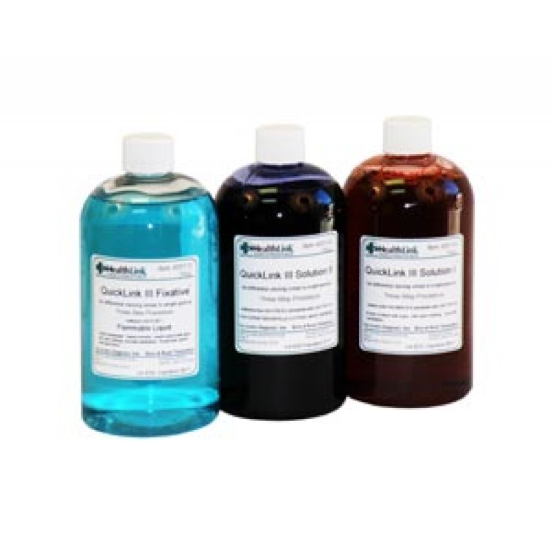 EDM3 Company LLC 400160 Quicklink III, Set, (3) 16 oz (Item is Non-Returnable) (US Only) (Item is considered HAZMAT and cannot ship via Air or to AK, GU, HI, PR, VI)