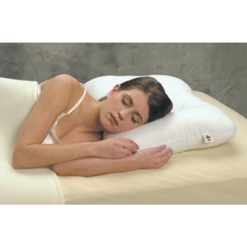 Core Products FIB-220 Cervical Pillow, Gentle Support, Standard, 24"x16" (61cm x 41cm), White (15 ea/plt) (080152)
