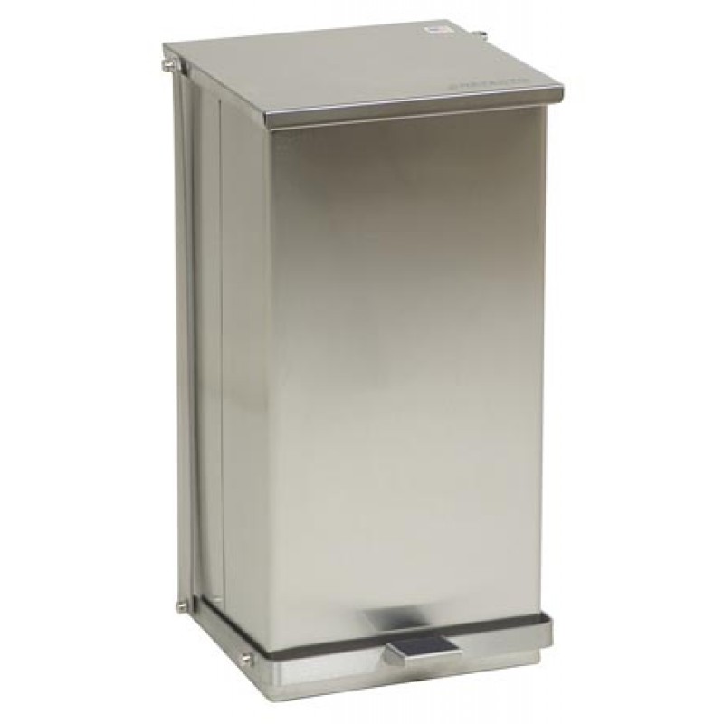 Detecto C-48 Step-On Can, 48 Qt, Stainless Steel (DROP SHIP ONLY)