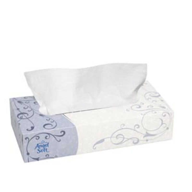 Georgia-Pacific Consumer Products 48580 Premium Facial Tissue, Flat Box, White, 8.4"x7.5", 100 sht/bx, 30 bx/cs