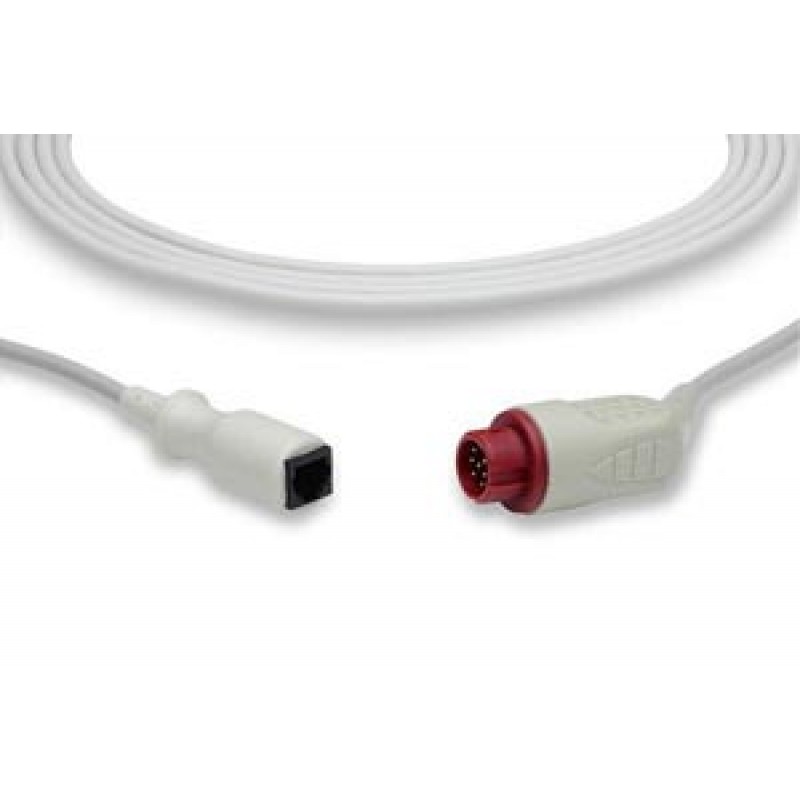 Cables and Sensors IC-HP-MX0 IBP Adapter Cable Medex Abbott Connector, Philips Compatible w/ OEM: 42661-27 (DROP SHIP ONLY) (Freight Terms are Prepaid & Added to Invoice - Contact Vendor for Specifics)