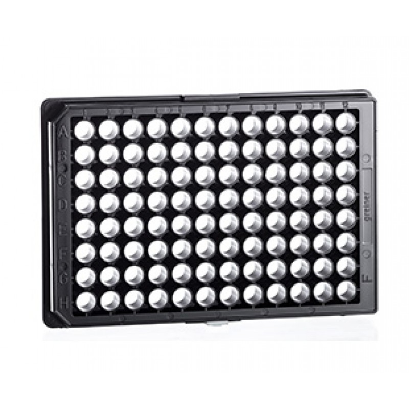 96W UV-Star® Plate (For Lower UV Applications), Flat Bottom, Chimney Style, Black µClear®