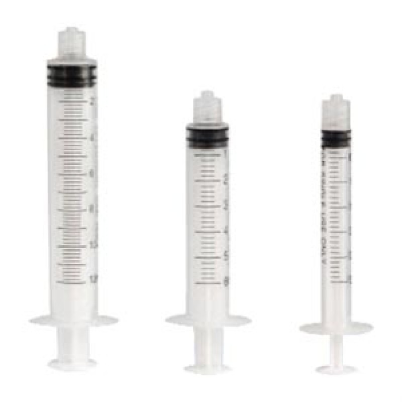 Dukal Corporation URS-55003 Irrigation Syringes, Luer Lock, 3cc, 100/bg, 10 bg/cs