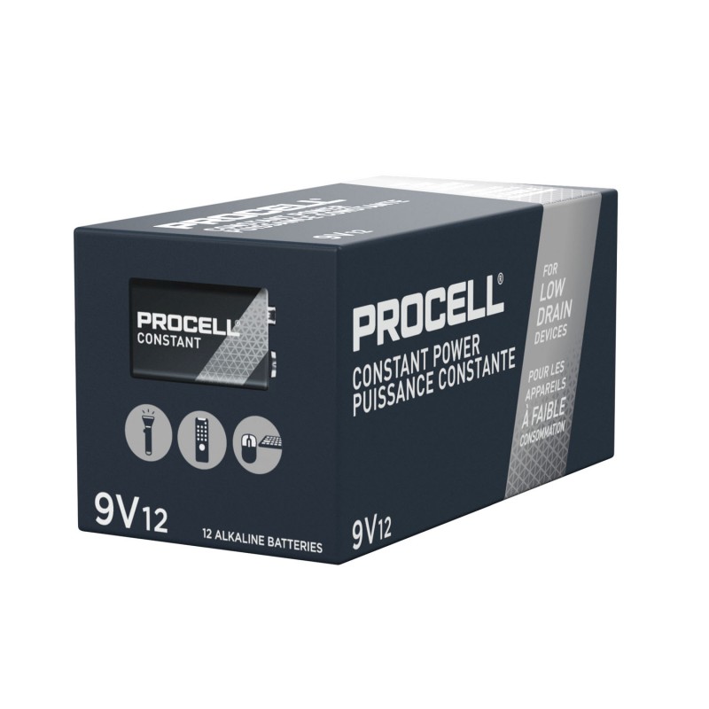 Duracell PX1604 Procell Intense Battery, Alkaline, 9V, 12/bx, 6bx/cs (Products are not for Private Household Markets; Products cannot be sold on Amazon.com or any other 3rd party site)