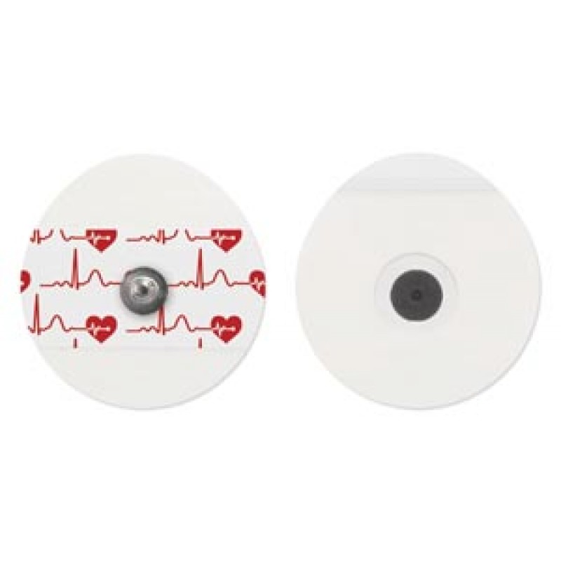 Bio ProTech USA T716-50 Electrode, PE Foam, Adult, Oval, 43mm x 45mm, General Purpose, Stress & Holter, 50/pch, 20 pch/bx (24 bx/plt) (091957)