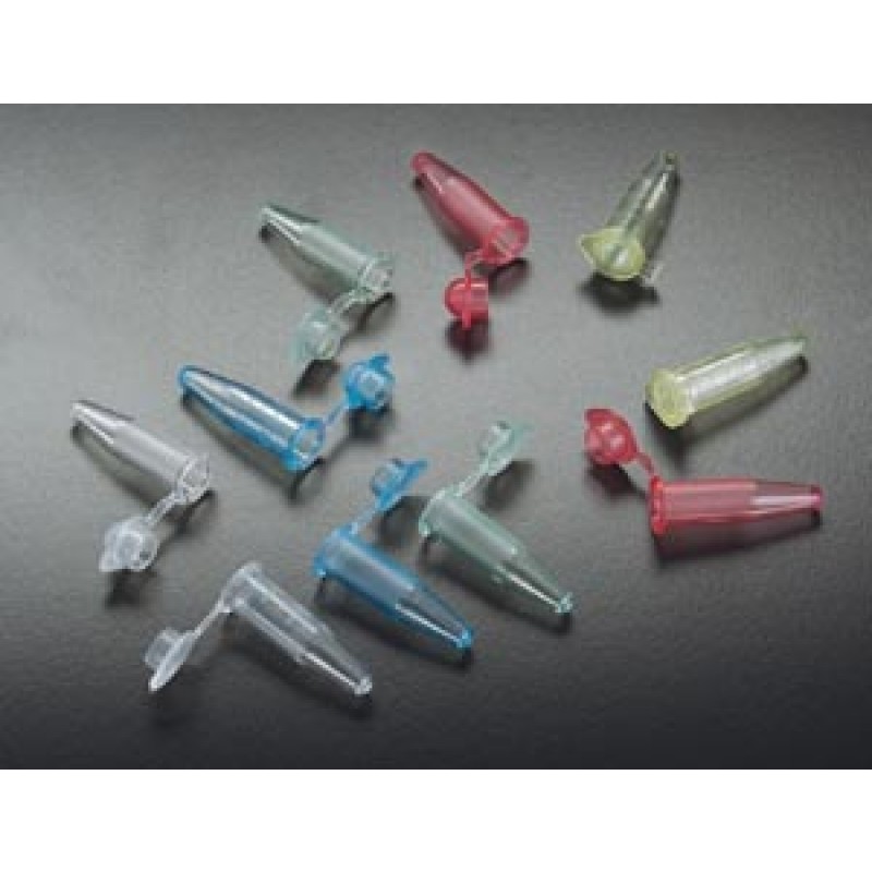 Simport Scientific T325-3G Reaction Tube, 500ul Green, Dome Top, 1000/pk
