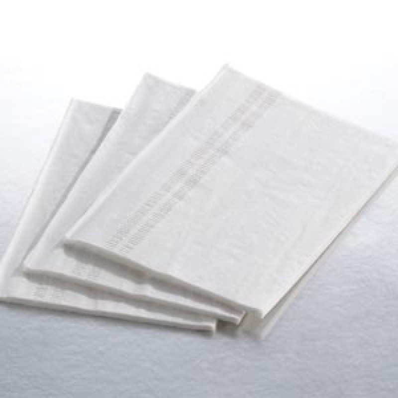 Graham Medical 171 Tissue-Overall Embossed Towel, 13½" x 18", Blue, 3-Ply, 500/cs (63 cs/plt)