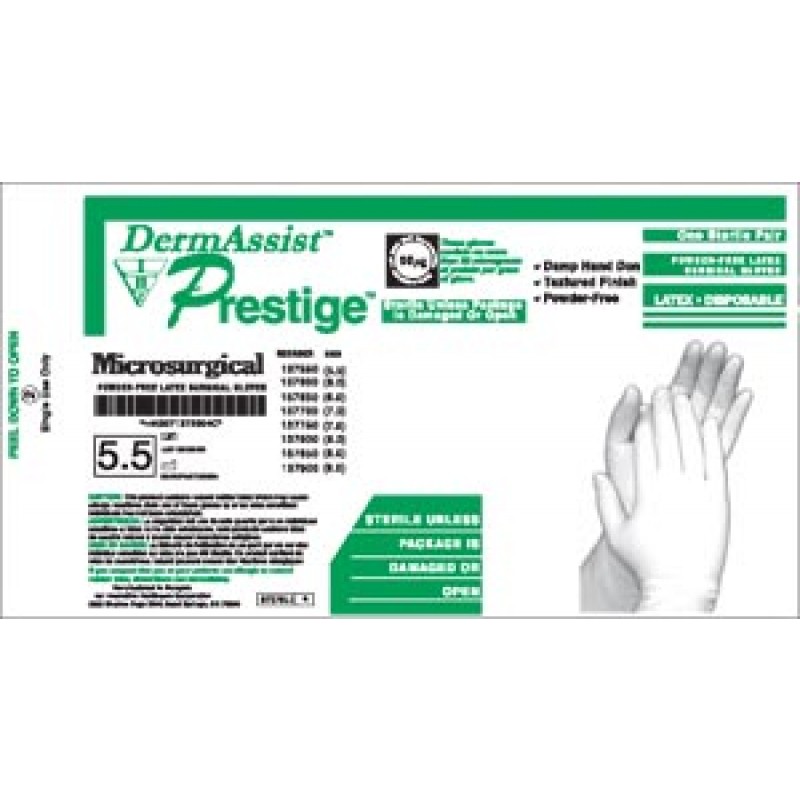 Innovative Healthcare Corp., Inc. 137700 Gloves, Surgical, Size 7, Latex, Sterile, PF, Textured Finish, 25 pr/bx, 4 bx/cs