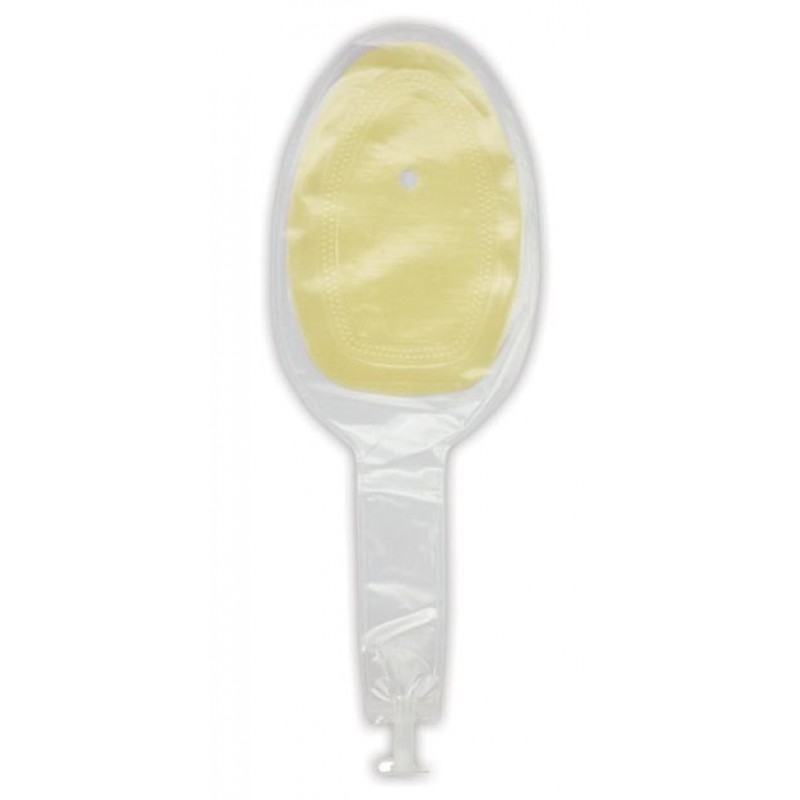 Convatec 839262 Wound Pouch, 6.9" x 4.3", Remote Drainage Attachment, Tap Closure, Transparent, 10/bx (Continental US Only)