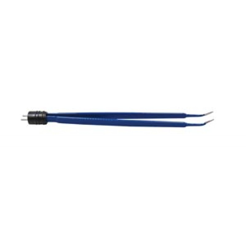 Symmetry Surgical, Inc. A823 Curved, 7", Fine, Smooth, Bipolar Forceps, Reuse, Non-Sterile