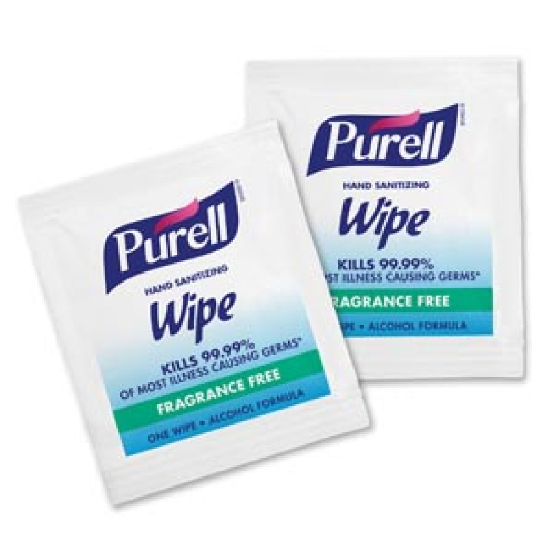 GOJO Industries, Inc. 9020-4M Wipes, Individually Wrapped, 4000 Ct Bulk Packed Shipper (Item is considered HAZMAT and cannot ship via Air to AK, GU, HI, PR or VI)