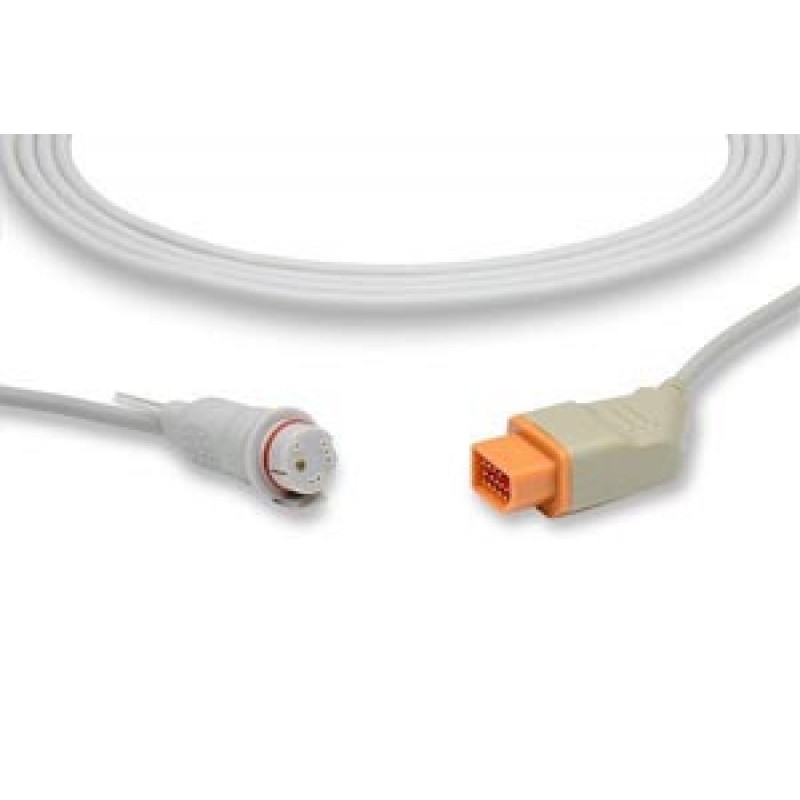 Cables and Sensors IC-NK2-BD0 IBP Adapter Cable BD Connector, Nihon Kohden Compatible w/ OEM: JP-900P (DROP SHIP ONLY) (Freight Terms are Prepaid & Added to Invoice - Contact Vendor for Specifics)