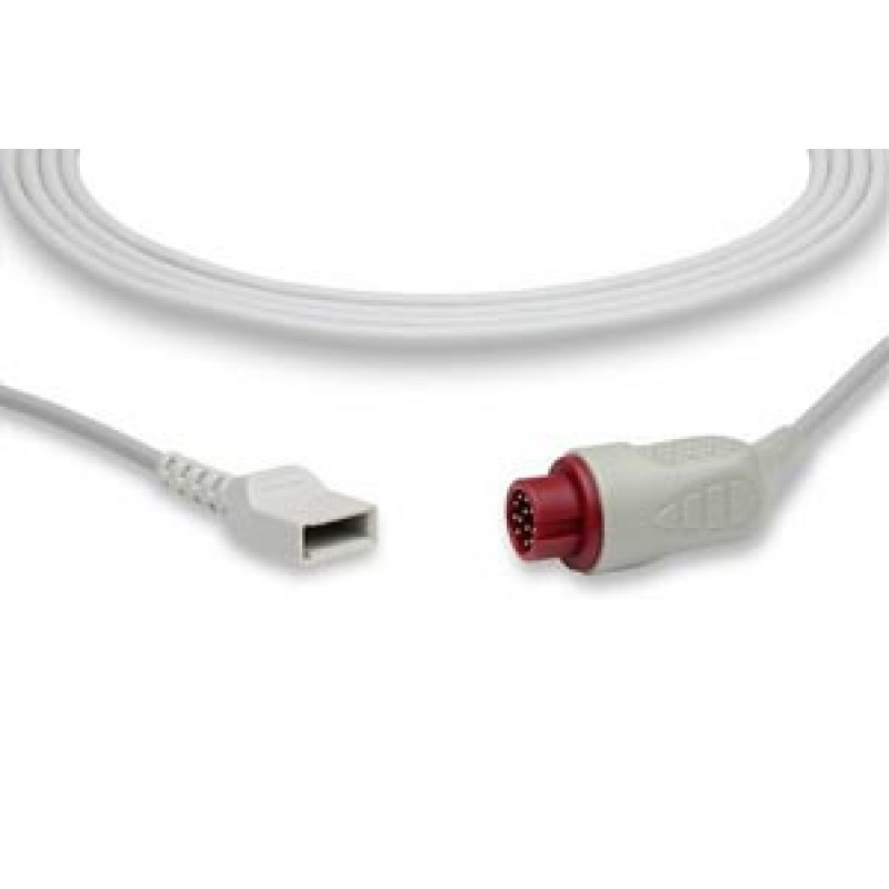 Cables and Sensors IC-MR-UT0 IBP Adapter Cable Utah Connector, Mindray > Datascope Compatible w/ OEM: 650-206 (DROP SHIP ONLY) (Freight Terms are Prepaid & Added to Invoice - Contact Vendor for Specifics)