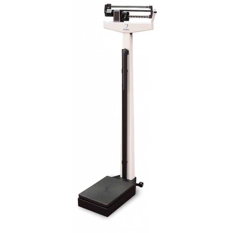 Doran Scales, Inc. DS2100 Mechanical Scale, Telescoping Height Rod, 450 lbs Capacity, 10½"W x 22"L x 4"H Platform (20 ea/plt)