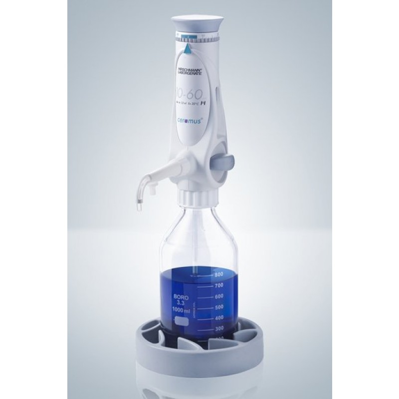9352000 Hirschmann 5 - 30 mL Ceramus  Bottletop Dispenser