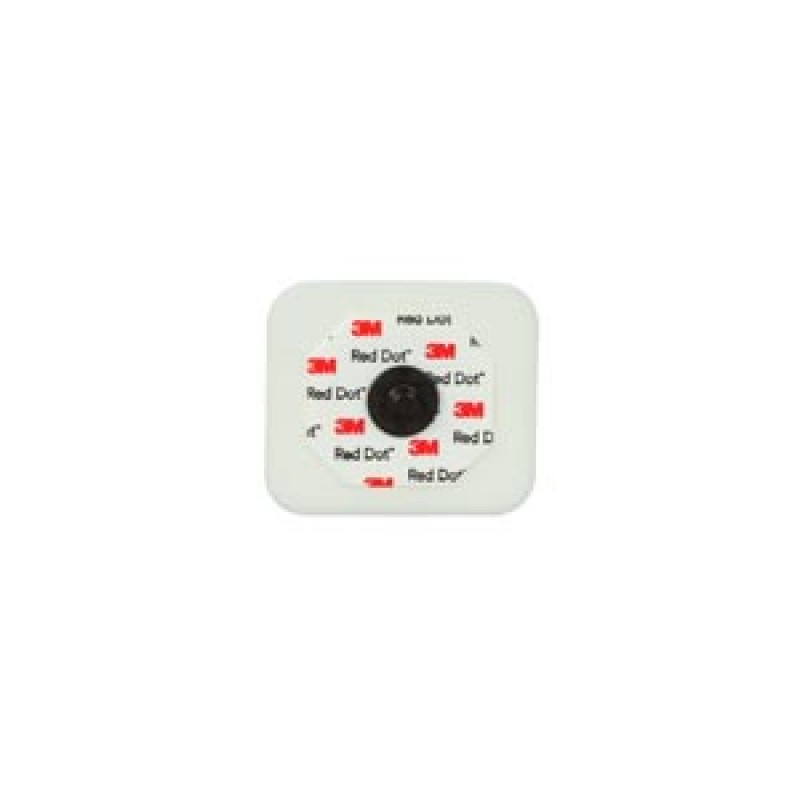 3M Health Care 2570 Monitoring Electrode with Abrader, Radiolucent Stud, 50/bg, 20 bg/cs (Continental US+HI Only)