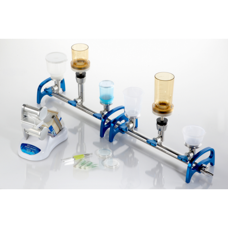Lab Manifold 3-place SS no adapters 1pk