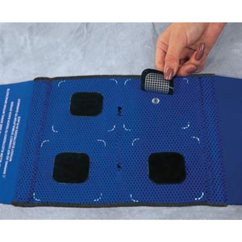 Axelgaard B22-S Back Garment Kit Contains: (1) S/M Back Garment, (4) UltraStim® Electrodes 2"x2" & (4) Black Snap Adapters (024103)