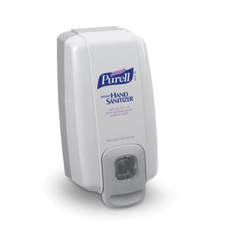 GOJO Industries, Inc. 2120-06 Purell® NXT® Space Saver Dispenser, Push-Style, for Purell® Hand Sanitizer Gel, 1000ml, Grey, 6/cs (80 cs/plt)