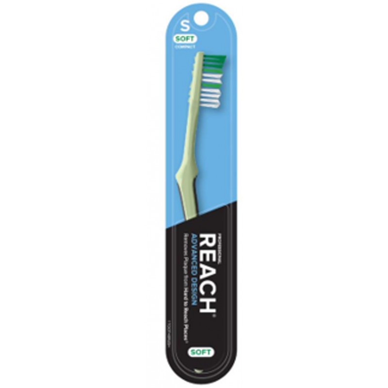 Dr. Fresh 007219 Toothbrush, Compact, Soft, 6/bg, 12 bg/cs