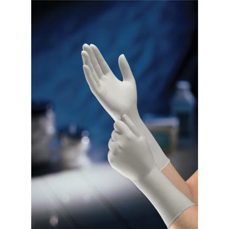 O&M Halyard 53139 Exam Glove, Nitrile, Extended Cuff, Medium, 100/bx, 10 bx/cs (US Only)