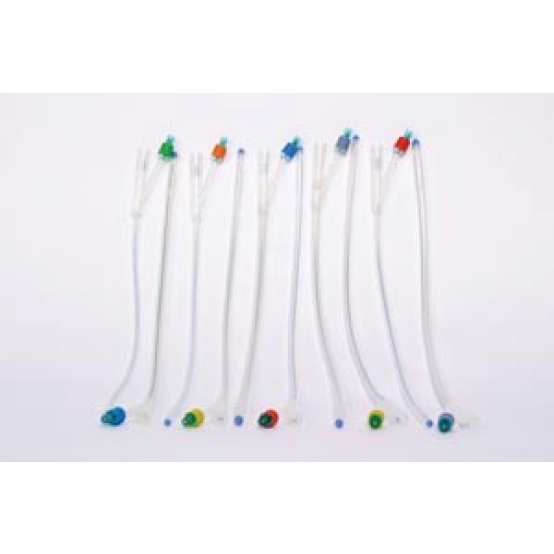 Amsino International, Inc. AS41016S Foley Catheter, 100% Silicone, 16FR x 5cc Balloon, Two Way, Sterile, Latex Free (LF), 10/bx