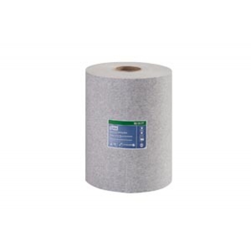 Essity Professional Hygiene North America, LLC 520337 Industrial Cleaning Cloth, Centerfeed, Premium, Gray, 1-Ply, Embossed, W1/W2/W3, 416.67ft, 12.6" x 9.8", 500 sht/rl, 1 rl/cs (112 cs/plt)
