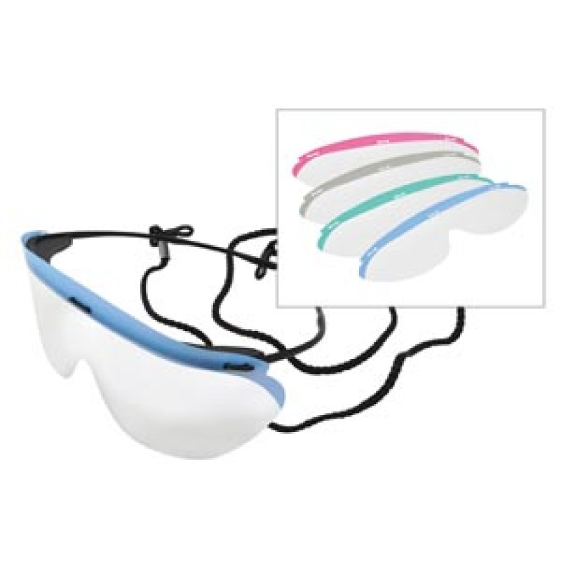 Palmero 3900 Safety Glasses, Office Pack (10 Black Frames, 20 Clear Lenses & 1 Neck Cord) (US SALES ONLY)