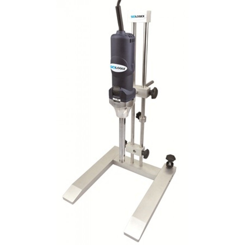 850202019999 Scilogex D500/2 Homogenizer Package, 5000 mL Capacity Drive Motor, Open Slot Fine Generator Probe