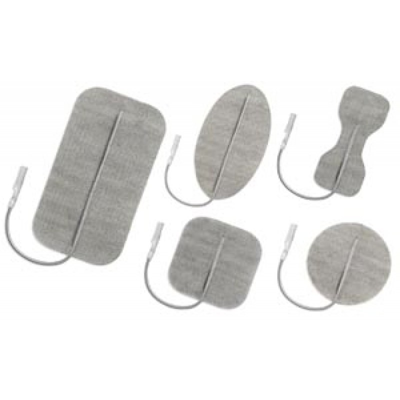 Axelgaard 895240 PALS Electrode, Cloth, 2" x 3½" Rectangle, 4/pk, 10 pk/bg, 1 bg/cs