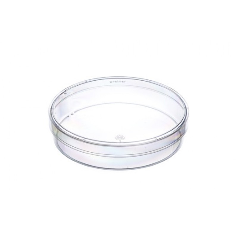 Cellstar 100mm dish, cell-repellent surface, clear, sterile, with lid