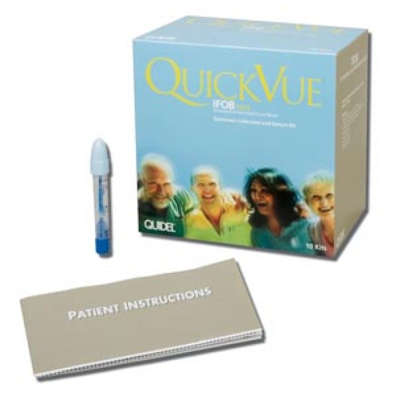 Quidel Corporation 20196 QuickVue iFOB Specimen Collection Kits (Continental US Only - including Alaska & Hawaii)