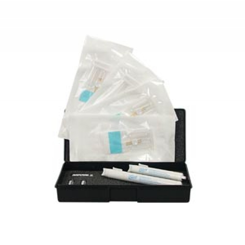 Symmetry Surgical, Inc. DEL2 Change-A-Tip Deluxe HI-LO Cautery Kit, Includes: 1 Low-Temp Handle, 1 High-Temp Handle, 1 Sterile H100 Tip, 1 Sterile H101Tip, 1 Sterile H103 Tip, 1 Sterile H121, 6 AA Alkaline Batteries & Foam-Lined Case