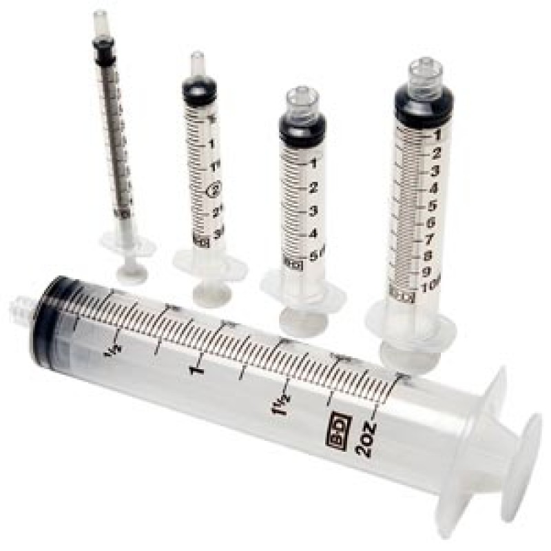 BD 309657 Syringe Only, 3mL, Luer-Lok Tip, 200/bx, 4bx/cs (40 cs/plt) (Continental US Only) (Drop Ship Requires Pre-Approval)