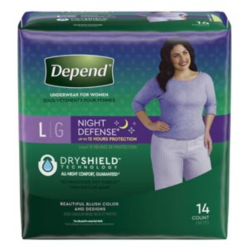 Kimberly-Clark Consumer 51702 Undergarment, Large, Peach, 14/pk, 4 pk/cs (40 cs/plt)