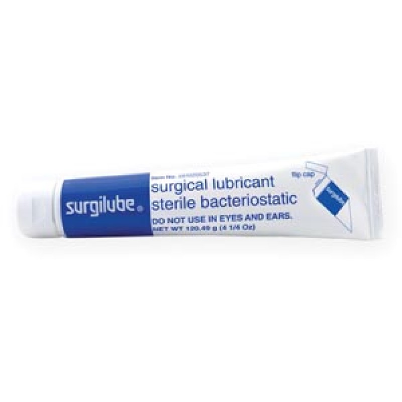 HR Pharmaceuticals 0281-0205-37 SURGILUBE® 4.25oz (120.49gm) Tube Flip-Top Cap (Laminated Tube), 12/bx (6 bx/cs, 45 cs/plt)
