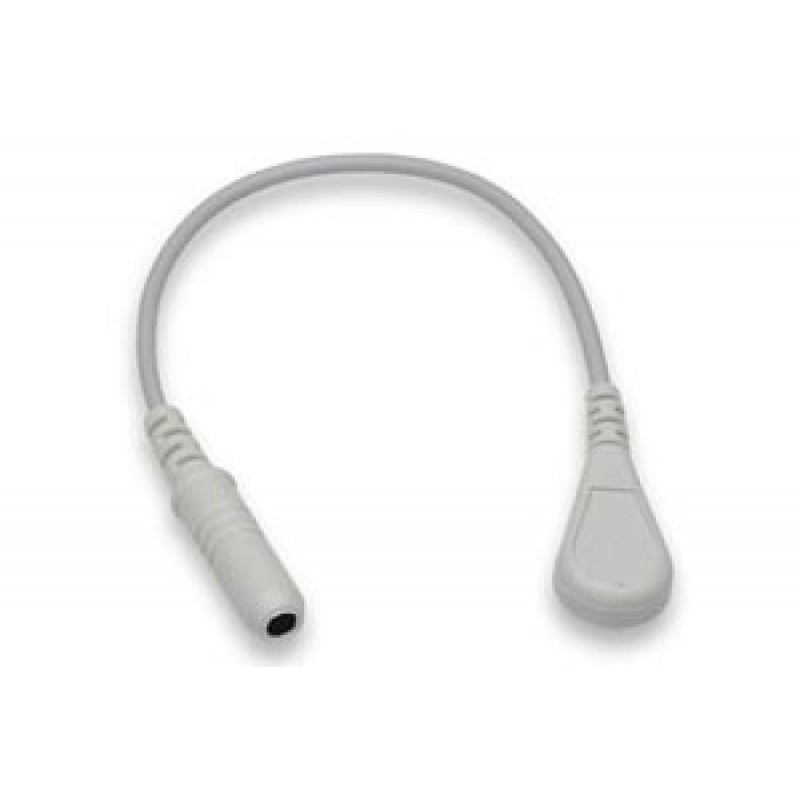 Cables and Sensors AD-B-S0 Banana To Snap Pigtail Adapters, 10/bg, Compatible w/ OEM: 9281-002-50, 20100-4MM-SNAP (DROP SHIP ONLY) (Freight Terms are Prepaid & Added to Invoice - Contact Vendor for Specifics)