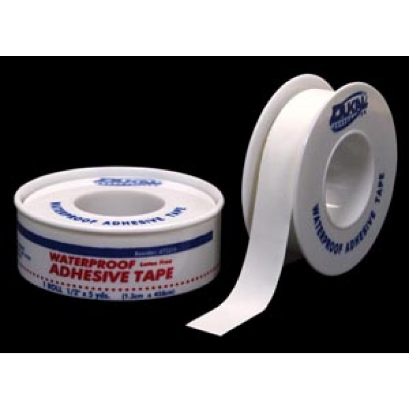 Dukal Corporation AT2316 Tape, ½" x 5 yds, Waterproof, 24 rl/bx, 18 bx/cs