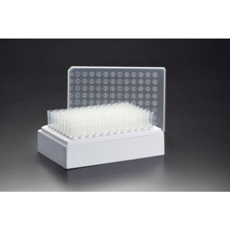 Simport Scientific T101-1 Rack with 96 Plain Individual Tubes, Non-Sterile, 10/cs