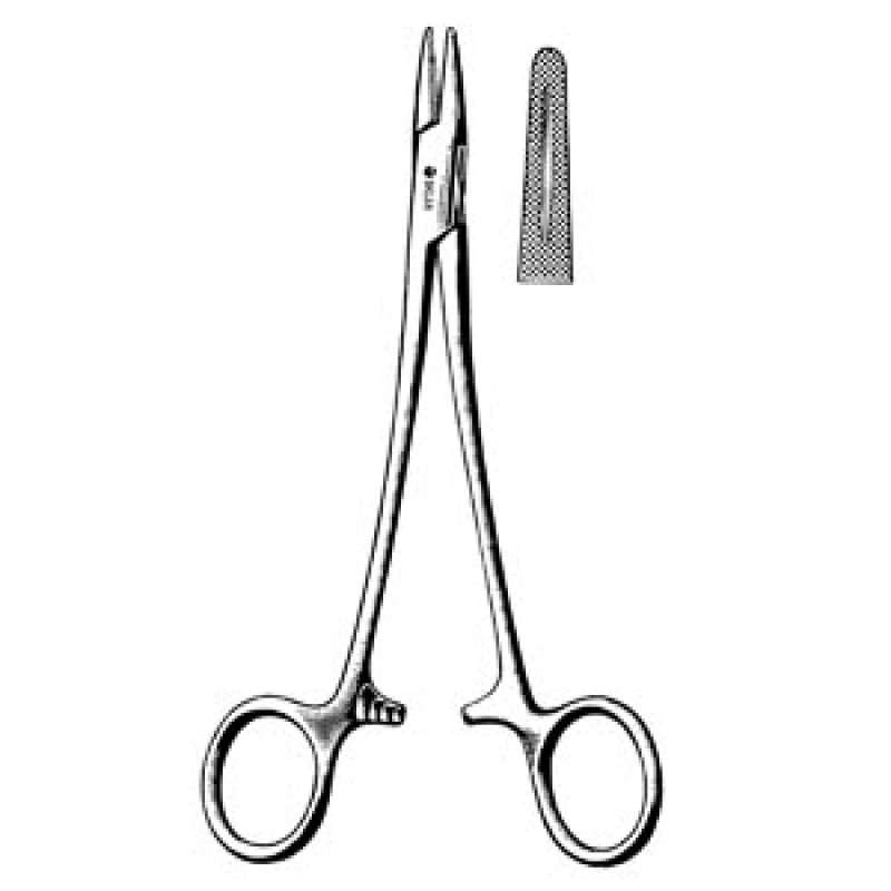 Sklar Instruments 20-2052 Mayo-Hegar Needle Holder, Cross Serrated, 5.25" (DROP SHIP ONLY)
