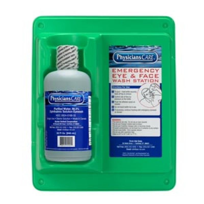 Hygenic/Theraband 24-202-001 Eyewash Station, Single 32oz Screw Cap Bottle , 6/cs (DROP SHIP ONLY - $150 Minimum Order)