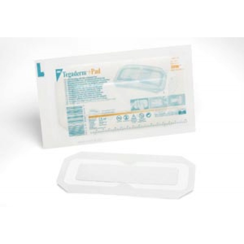 3M Health Care 3590 Transparent Dressing, 3½" x 8", Pad Size 1¾" x 6", 25/bx, 4 bx/cs (Continental US+HI Only)