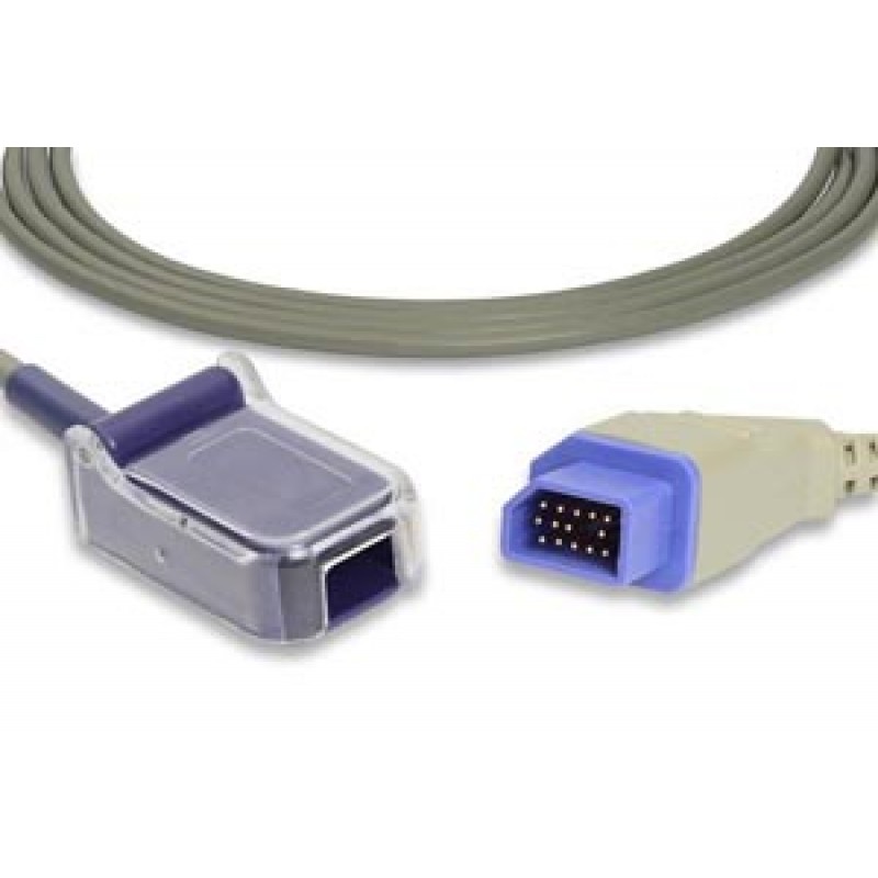 Cables and Sensors E710P-360 SpO2 Adapter Cable, 300cm, Nihon Kohden Compatible w/ OEM: JL-650P (DROP SHIP ONLY) (Freight Terms are Prepaid & Added to Invoice - Contact Vendor for Specifics)