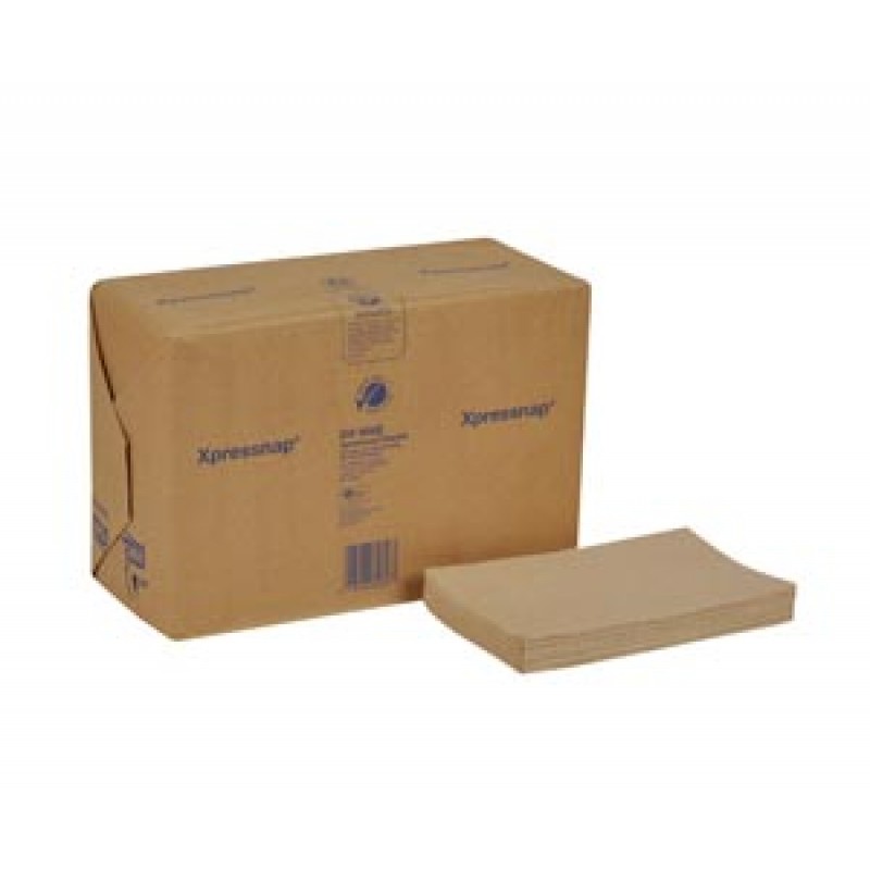 Essity Professional Hygiene North America, LLC DX906E Dispenser Napkin, Universal, Natural, 1-Ply, Embossed, N4, 8.5" x 13", 500/pk, 12 pk/cs (49 cs/plt)