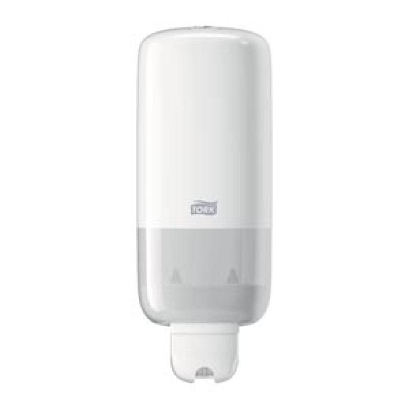 Essity Professional Hygiene North America, LLC 570020A Liquid Skincare Dispenser, Universal, White, S1, Plastic, 11.5" x 4.4" x 4.5" (96 cs/plt)
