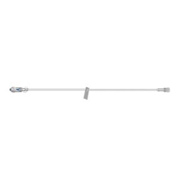 Amsino International, Inc. AE0106 IV Extension Set, 6" Microbore, Needleless Injection Site, 50/cs