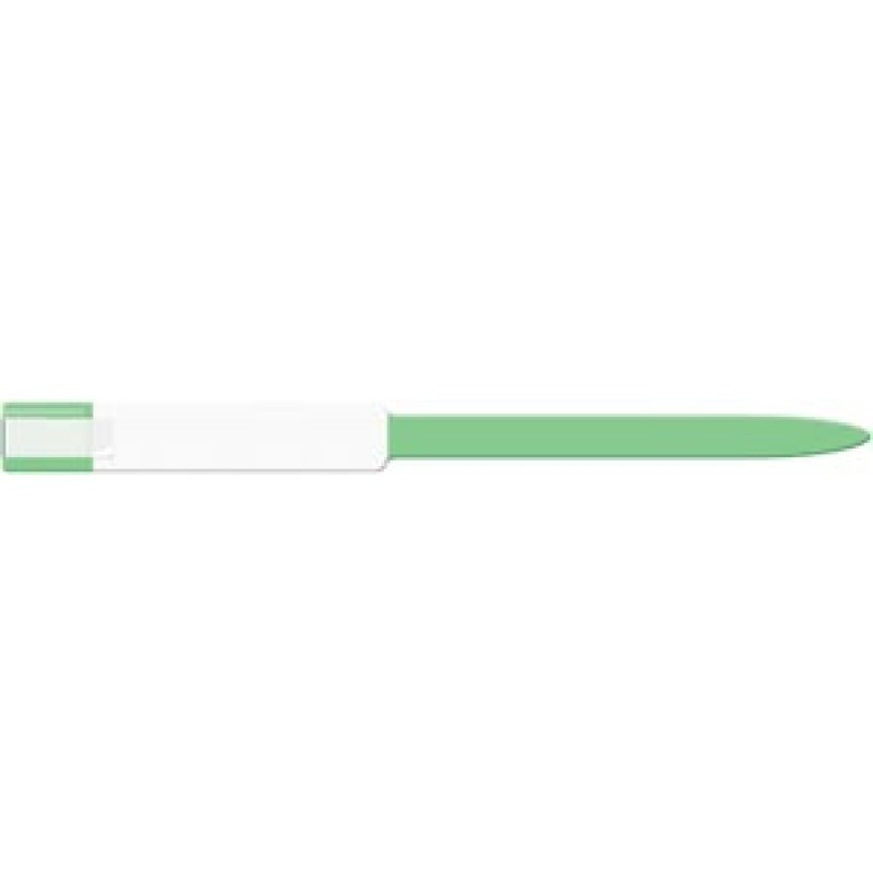 Medical ID Solutions 8223C Wristband, Adult, Imprinter, Self Adhesion, Soft Vinyl, Custom Printed, Green, 250/bx