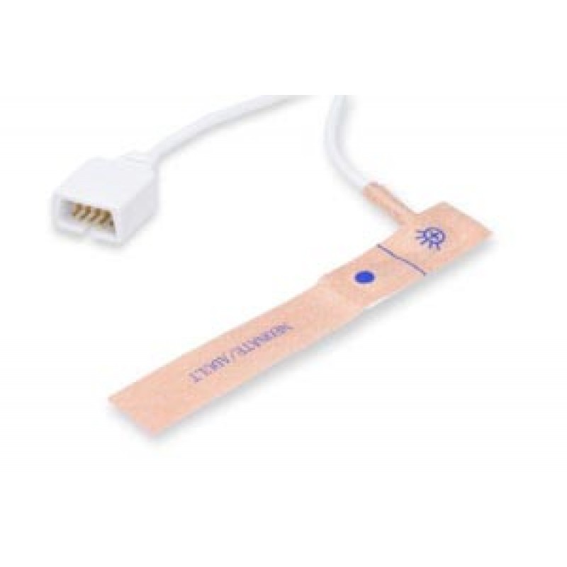 Cables and Sensors S543-010 Disposable SpO2 Sensor Neonate (<3Kg), 24/bx, Covidien > Nellcor Compatible w/ OEM: N25, 2023216-001, M1133A, 989803128551, M1134A, 989803164921 (DROP SHIP ONLY) (Freight Terms are Prepaid & Added to Invoice - Contact Vendor fo